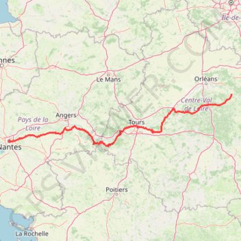 Trace GPS Track sur-la-route-des-chateaux-de-la-loire, itinéraire, parcours