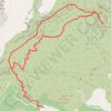 Trace GPS La Croix de Garlaban par le sentier de Pagnol, itinéraire, parcours