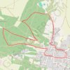 Trace GPS Circuit du Four à Chaux - Ahuy, itinéraire, parcours