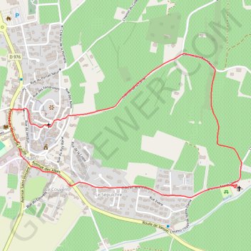Trace GPS De Visan à Notre Dame des Vignes, itinéraire, parcours