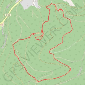 Trace GPS Circuit de Faucompierre, itinéraire, parcours
