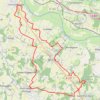 Trace GPS St Hippolyte La Roche Courbon 39kms, itinéraire, parcours
