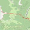 Trace GPS Chemin des Moines - Le Pas du Touet, itinéraire, parcours