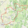 Trace GPS VTT en Toscane d'Auvergne : Bort-l'Étang, itinéraire, parcours