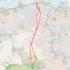 Trace GPS Brêche de la Meije, itinéraire, parcours