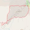 Trace GPS Islande - Landmannalaugar - Coulées d'Obsidienne - Groengil, itinéraire, parcours