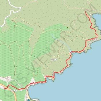 Trace GPS De l'anse de Paulilles au cap Béar, itinéraire, parcours