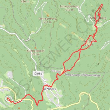 Trace GPS Randonnée du 20/04/2022 à 12:07, itinéraire, parcours