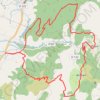Trace GPS Secteur Digne les Bains - NÂ°17 - Les Terres Noires, itinéraire, parcours
