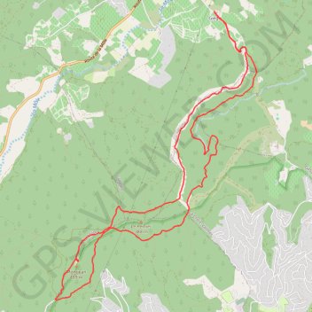 Trace GPS Cogolin - Les Balcons de Cavalaire, itinéraire, parcours