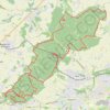 Trace GPS Forêt de Bouconne, itinéraire, parcours