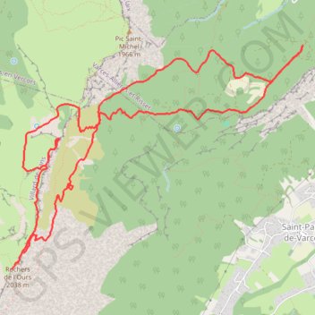 Trace GPS Petites merveilles autour de la Crête des Crocs, itinéraire, parcours
