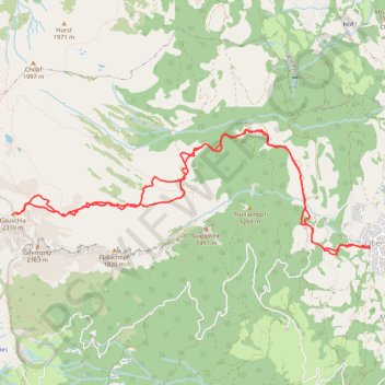 Trace GPS Gauschla, itinéraire, parcours