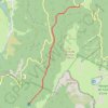 Trace GPS Font d'Urle-Tubanet, itinéraire, parcours