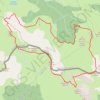 Trace GPS Pista, Belhay, Lakartxela, Bimbaleta depuis la piste d'Eskanthola, itinéraire, parcours