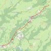 Trace GPS Aubrac - Saint-Côme-d'Olt - Chemin de Saint-Jacques-de-Compostelle, itinéraire, parcours