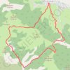 Trace GPS Јабланица - Радов поток - Томов поток - Јабланица, itinéraire, parcours