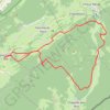 Trace GPS Boucle au départ de Foncine-le-Bas à destination du Parc Polaire du Cernois et de Chapelle-des-Bois, itinéraire, parcours