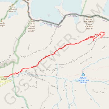 Trace GPS 2023-07-23 15:43:36, itinéraire, parcours