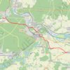 Trace GPS Avon - Ville Saint Jacques, itinéraire, parcours