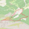 Trace GPS Sainte Victoire - Col des Portes, itinéraire, parcours