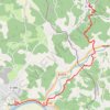 Trace GPS Du château de Fumel au château de Bonaguil - Pays de la vallée du Lot, itinéraire, parcours