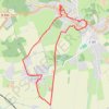 Trace GPS Circuit d'Oxelaëre - Cassel, itinéraire, parcours