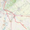 Trace GPS De Pralormo à Torino, itinéraire, parcours