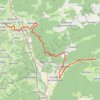 Trace GPS Chemin du Piemont de Cazaunous à Valcabrère, itinéraire, parcours
