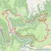 Trace GPS Le Circuit des Deux Vallées, Coussane et Lot, itinéraire, parcours