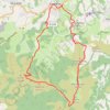 Trace GPS Pays Basque, le Mondarrain, itinéraire, parcours