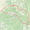 Trace GPS Saint-Ferréol - La Bégude-de-Mazenc, itinéraire, parcours