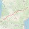 Trace GPS GR® 65, le chemin du Puy _ l’appel de Compostelle, itinéraire, parcours
