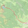 Trace GPS Pic de la Humassade, itinéraire, parcours