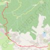 Trace GPS Lac de Nino par col de Saint-Pierre, itinéraire, parcours