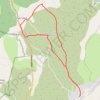 Trace GPS Boucle de Raoux, itinéraire, parcours