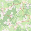 Trace GPS Boucle à Sermentizon, itinéraire, parcours