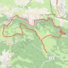 Trace GPS Rocamadour - moulin du Saut - La Panonnie, itinéraire, parcours