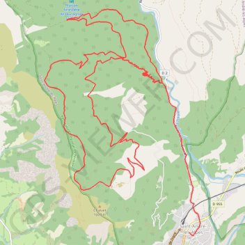 Trace GPS Le tour du Villard, itinéraire, parcours