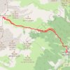 Trace GPS Col du Merlet, itinéraire, parcours