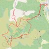 Trace GPS Rando autour de Cabrespine (Aude), itinéraire, parcours