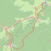 Trace GPS Astobiskar (traversée) en boucle depuis Roncevaux, itinéraire, parcours