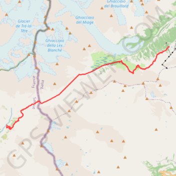 Trace GPS GPX_etape3, itinéraire, parcours