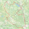 Trace GPS Tour en Margeride au pays de la Bête du Gévaudan, itinéraire, parcours