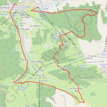 Trace GPS 1 - trail_15km_le_belier_nouveau_parcours-17113981, itinéraire, parcours