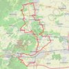 Trace GPS Marathon du Vignoble d'Alsace, itinéraire, parcours