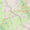 Trace GPS Larche-Col du Sautron-Chiappera, itinéraire, parcours