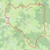 Trace GPS Parc du Morvan - Brassy, itinéraire, parcours