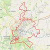 Trace GPS Rando des Petits Princes de Margot - Coutances, itinéraire, parcours