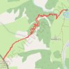 Trace GPS Refuge Jervis - Col Lacroix, itinéraire, parcours